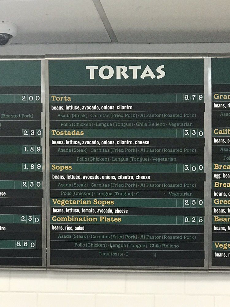 Menu - King Torta